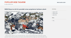 Desktop Screenshot of populerwebtasarim.com